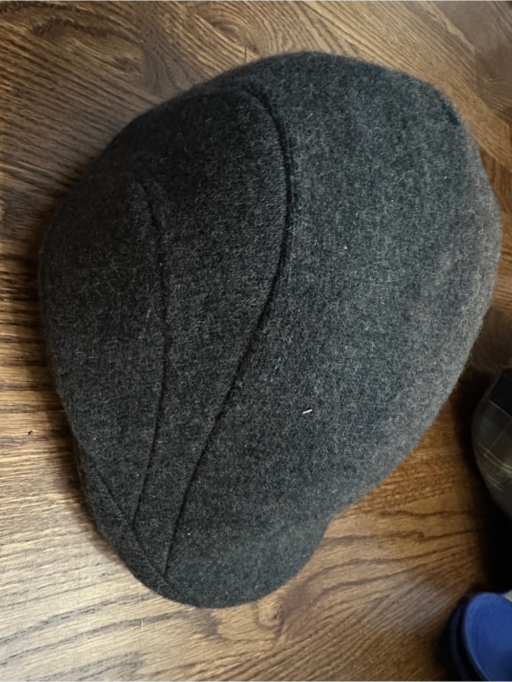 Mango Dark Gray Wool Cap